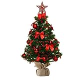 Weihnachtsbaum künstlich (WBD) mit Weihnachtsdeko und Led Lichterkette mit Fernbedienung Weihnachtsbaum mit Beleuchtung Weihnachtsbaum geschmückt mit Beleuchtung Christbaum künstlich Weihnachten