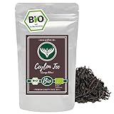 BIO Ceylon Tee OP (Orange Pekoe) , Schwarzer Tee aus Sri Lanka , Schwarztee lose 250g