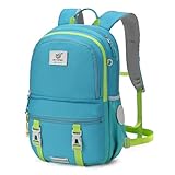 SKYSPER Schulrucksack 18L Rucksack mit Brustgurt Teenager Mädchen Tagesrucksack mit Hüftgurt Schulranzen Backpack für Schule Freizeit Travel & Outdoor