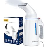 OLAYMEY Steamer Dampfglätter GY169, Dampfbügeleisen Kleidung Steamer Fast Wrinkle Remover, Dampfbürste Faltenentferner Kleingeräte Verwendbar für Reisen, Büro und Zuhause