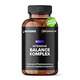 Intensive Balance Komplex 660mg I Natürliche Anti-Stress Kapseln für mehr Entspannung I Made in Germany I Hohe Bioverfügbarkeit I Vegan I Laborgeprüft