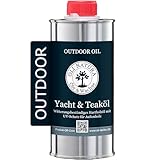 OLI-NATURA Yacht & Teaköl 250 ml - Premium UV-Schützendes, Tiefenwirksames Holzöl für Außenanwendungen, geeignet für Akazie, Eiche, Douglasie und mehr, Farbe: Natur