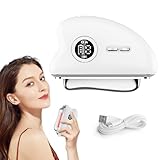 Gesichtsgerät Gua Sha Elektrisch - 2025 Neu, Gua Sha Werkzeug für Gesicht Yoga mit Rotlichttherapie, Gesichtsformungsgerät, für Hautlifting, Hautpflege & Yoga, Faltenglättung und Körpermassage (Weiß)