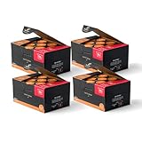 Tchibo Cafissimo Vorratsbox Caffè Crema vollmundig Kaffeekapseln, 384 Stück – 4x 96 Kapseln (Kaffee, ausgewogen und vollmundig), nachhaltig & fair gehandelt