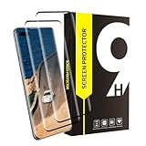 Bodyguard 2 Stück Schutzfolie für Panzerglas für Huawei P40 Pro 5G, HD-Klar Anti-Fingerabdruck 9H Härte Ultrabeständig P40 Pro Displayschutzfolie, 3D Vollbildschirm Hohe Empfindlichkeit Schutzglas