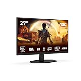 AOC Gaming Q27G42XNE - 27 Zoll Quad HD Monitor, 180 Hz, 1 ms, FreeSync Prem., HDR10 (2560x1440, 2X HDMI 2.0, 1x DisplayPort 1.4) schwarz