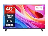 TCL 40SF540 - 40 Zoll FHD Smart Fernseher - HDR & HLG-Dolby Audio-DTS Virtual X /DTS-HD-Metall Randlos-Dual-Band Wifi 5-mit Fire OS 7 System