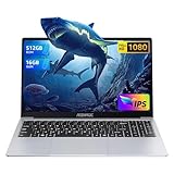 ACEMAGIC Laptop, Metallgehäuse,15,6 Zoll FHD,16 GB DDR4 512 GB SSD Notebook,In-tel Quad-Core N97(bis zu 3,60 GHz) schlägt N5095,Leichter Laptop 15 Zoll mit WiFi, BT5.0, USB 3.2×2