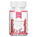 HAIR CARE - Haar Vitamin Gummies - 60 Gummies - Hochdosiert - mit Biotin, Zink, B-Vitaminen & mehr - 100% Vegan & Zuckerfrei | Herstellung & Laborprüfung in Deutschland | MIOSAN® CLUB