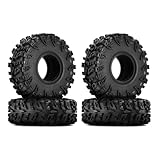 INJORA 1.9' Swamp Claw Reifen - 120 * 42mm Mud Terrain Radreifen für FCX10 1/10 RC Crawler Auto Upgrade