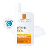 La Roche Posay Sonnenfluid für das Gesicht für zu Sonnenallergie neigende und empfindliche Haut, Mit innovativem UV-Filter Mexoryl 400 LSF 50+, Anthelios Invisible Fluid UVMune 400, 50 ml