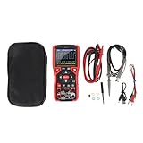 Telituny Oszilloskop-Multimeter, 2-in-1 Hand-Oszilloskop mit Automatischer Wellenerkennung, Ladung, 2500mAh Akku für Elektronikmessungen