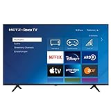 METZ Blue Roku TV | 4K UHD Smart TV | 43 Zoll | 109 cm | Fernseher mit Triple Tuner | TV mit WLAN | LAN | HDMI | USB | HDTV | Netflix | Prime | Disney + | waipu.tv UVM. | 43MUD6011Z