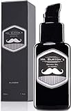 Bartöl Herren - Mr. Burton´s Beard Oil Made in Germany 50ml fördert gesundes Bart Wachstum classic Duft mit Arganöl Bart Öl für die Bartpflege