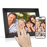 Frameo 8 Zoll WiFi Digitaler Bilderrahmen, 1280x800IPS Touchscreen, Teilen von Fotos oder Videos über Frameo -Anwendungen, automatisch drehen, Muttertages für den Muttertag