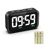 ORIA Kitchen Timer Digital Magnetisch, 3,5'' Große LED Digitaler Countdown Countup Timer Visuelle, Küchentimer Kurzzeitwecker Eieruhr mit Lauter Alarm, für Kochen Studieren Fitness Backen