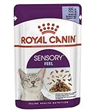 Royal Canin Sensory Feel Nassfutter in Gelee für wählerische Katzen 12 x 85 g