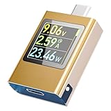 Fortschrittlicher USB-C-Tester für schnelle Ladeanalyse, PD3.1 Typ C Digital-Multimeter mit Spannungs- und Stromerkennung