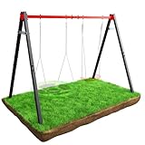 K-Sport: Schaukelgestell (Metall) für Storchennest & Kinderschaukel I Doppelschaukel bis 150 kg belastbar I stabile & sichere Schaukel - Outdoor - für Kinder I Wetterfestes Gerüst I Made in EU