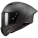 LS2, Integraler Motorradhelm THUNDER CARBON GP AERO Matt Carbon, M