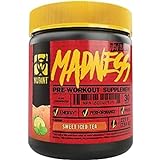 Mutant Madness – Definiert den Pre-Workout-Booster neu und bietet eine komplett neue Erfahrung!! Exklusiv für hoch intensive  Workouts entwickelt Süßer Eistee (1 x 225 g)
