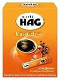 Café HAG Klassisch Mild löslicher entkoffeinierter Bohnenkaffee als Stick, Instant Kaffee, 8 x 25 Einzelportionen à 1,8 g, für 200 Getränke