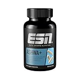 ESN Ashwa+ mit patentiertem Ashwagandha-Wurzelextrakt KSM-66®, 120 Kapseln, Anti-Stress Nährstoffe Magnesium, Vitamin B6 & Zink, vegan, geprüfte Qualität - made in Germany