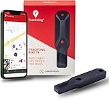 Trackting Bike T8 Diebstahlschutz Fahrrad GPS mit SIM-Karte | Bezahltes Jahresabonnement | Anti-Diebstahl Fahrrad Tracker mit Bewegungssensor, USB-C Akku, Echtzeit-Tracking im Falle eines Diebstahls