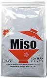 Shinjyo Miso – dunkle Miso-Suppenpaste aus Japan – Ideal zum Kochen von Misosuppe oder zum Würzen von Marinaden und Glasuren für Fleischgerichte – 1 x 500 g