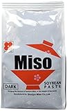 Shinjyo Miso – dunkle Miso-Suppenpaste aus Japan – Ideal zum Kochen von Misosuppe oder zum Würzen von Marinaden und Glasuren für Fleischgerichte – 1 x 500 g