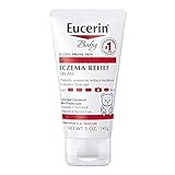 Eucerin Baby Eczema Relief Körpercreme, Beruhigt Trockene, Juckende und Gereizte Haut, 5.0 oz. 141 g