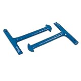Silverline 868537 Schachtschlüssel zum Heben von Mannlochabdeckungen, 2er-Pckg. 125 mm, Blau
