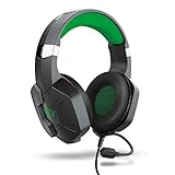 Trust Gaming Headset für Xbox Series X (S) GXT 323 X Carus - Kabelgebundene Gaming-Kopfhörer mit Mikrofon für Xbox One (X) - Grün/Schwarz, one Size, 24324