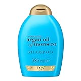 OGX Renewing Argan Oil of Morocco Shampoo (385 ml), regenerierendes Haarshampoo mit marokkanischem Arganöl, Haarpflege für trockenes Haar, ohne Sulfate & Parabene