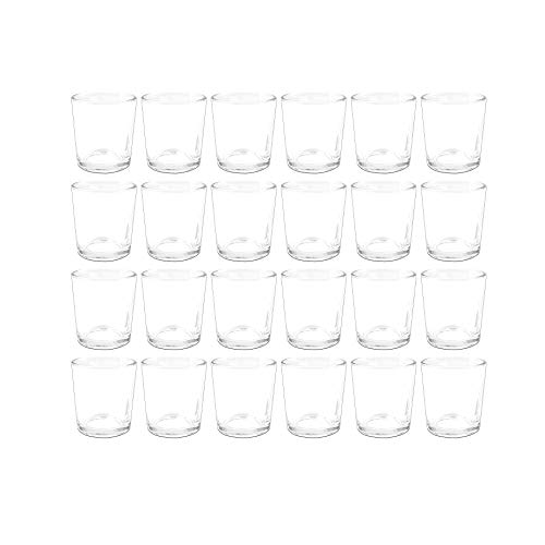 Sandra Rich Teelichtglas 24er Set PROMO klar H. 7cm Ø 5,5cm