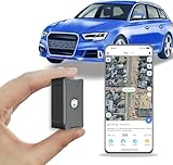 Wanwaytech GPS Auto Tracker mit Magnet, GPS Allround Finder, Live-Tracking-Sender für Autos, 6000 mAh Akku, sofort aktualisiert in 10 Sekunden, App-Abonnement erforderlich (S20UN-FR#FBA)
