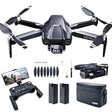 CHUBORY X10 PRO GPS-Drohne mit Kamera für Erwachsene 4K UHD, 90 Minuten Flugzeit, 1000 Meter Steuerreichweite, automatische Rückkehr, Folge-Modus, bürstenloser Motor, 5G RC-Quadcopter für Anfänger