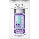 essie Nagelhärter zur optischen Aufhellung und für stärkere Nägel, Vegane Formel ohne Inhaltsstoffe tierischen Ursprungs, hard to resist, Violetter Tint, 1 x 13,5 ml