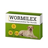 ADEMA NATURAL® Wormilex - Wurmkur sekundierend für Hunde - Wurmmittel sekundierende Tabletten - Pflanzliche Rezeptur ohne Zusätze - Futterzusatzmittel Hund - 10 Stück