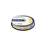 MediaRange DVD+RW 4.7GB|120min 4-fache Schreibgeschwindigkeit, wiederbeschreibbar, 10er Pack, MR451, Cake 10