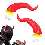 Motorradhelme Teufelshörner,Teufelshörner Helme - 2 Stück Helme Teufelshorn -Motorradhelme Horn Devil Demon Horn für Heimmotorrad