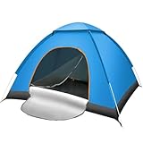 BOOSHMall Wurfzelt 2 Personen Wasserdicht, Pop Up Camping Zelt, 2-3 Personen Kuppelzelt Automatisches, Ultraleicht Winddicht Zelt, für Camping, Klettern, Angeln, Survival, Strand