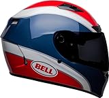 Bell Qualifier DLX MIPS Street Helm (Classic Gloss Navy/Red - Large)