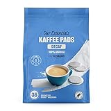 by Amazon Kaffeepads Decaf 100% Arabica, Geeignet für Senseo Maschinen, Mittlere Röstung, 36 Stück, 1er-Pack