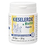 Pharma-Peter KIESELERDE + BIOTIN Kapseln, 60 Kapseln