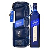 Johnnie Walker Blue Label Ice Chalet Limited Edition Blended Scotch Whisky in hochwertiger wendbarer Tasche 40 Prozent vol, 750 ml