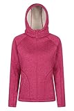 Mountain Warehouse Nevis Fleecejacke für Damen - Leichte, Warme Damen-Fleecejacke mit Reißverschluss und Taschen, atmungsaktives Winter Oberteil, kompakt - Für Outdoor Intensiv Pink Damengröße EU 34