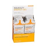 Squeezy Energy Gel Box (Probierpaket) 12er Pack - Sportgel für schnelle & dauerhafte Energie bei maximaler Verträglichkeit | Energie Gel | Laufen, Radsport, Marathon | Power Gel Sport