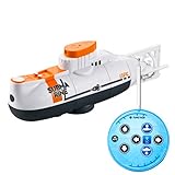 SUPYINI Ferngesteuert Boot RC-Boot Kinder, RC Mini U-Boot 6 Kanäle Ferngesteuertes Boot Spielzeug Schnellboot,Pädagogisches Pool Spielzeug Geschenk Teich, Schwimmbad, Badewanne