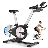 Spearx Ergometer Heimtrainer Fahrrad mit APP, Hometrainer Fahrrad für zuhause